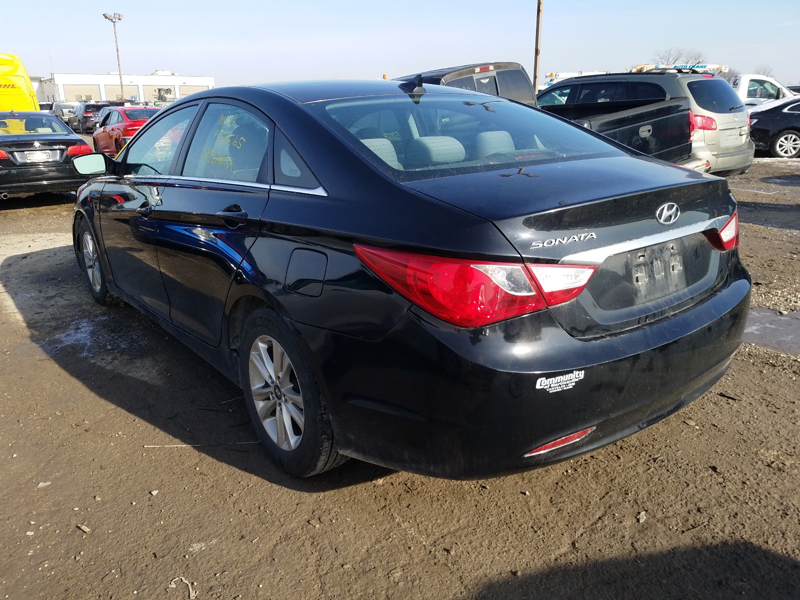 Photo 2 VIN: 5NPEB4ACXBH015529 - HYUNDAI SONATA GLS 