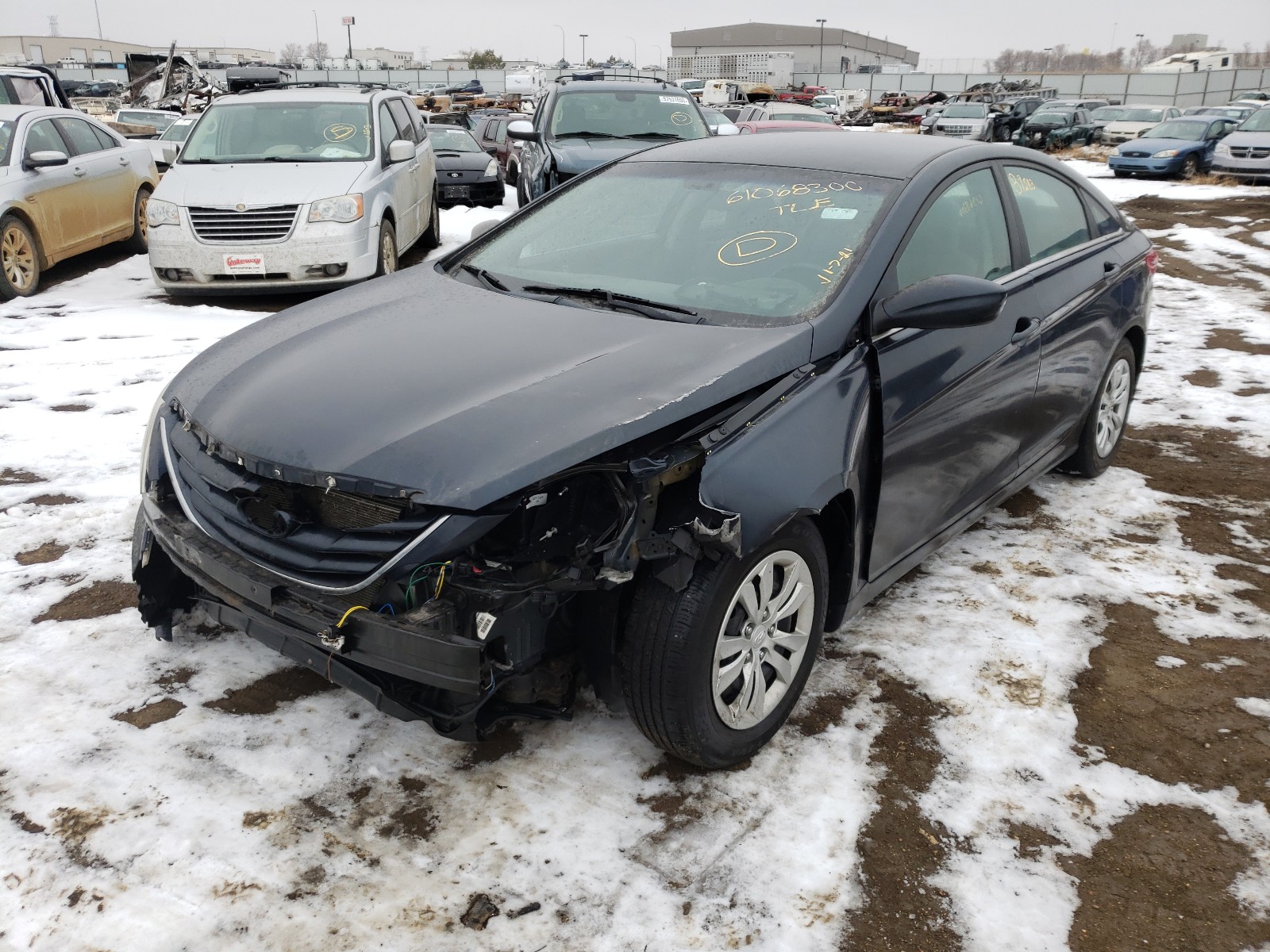 Photo 1 VIN: 5NPEB4ACXBH029995 - HYUNDAI SONATA GLS 