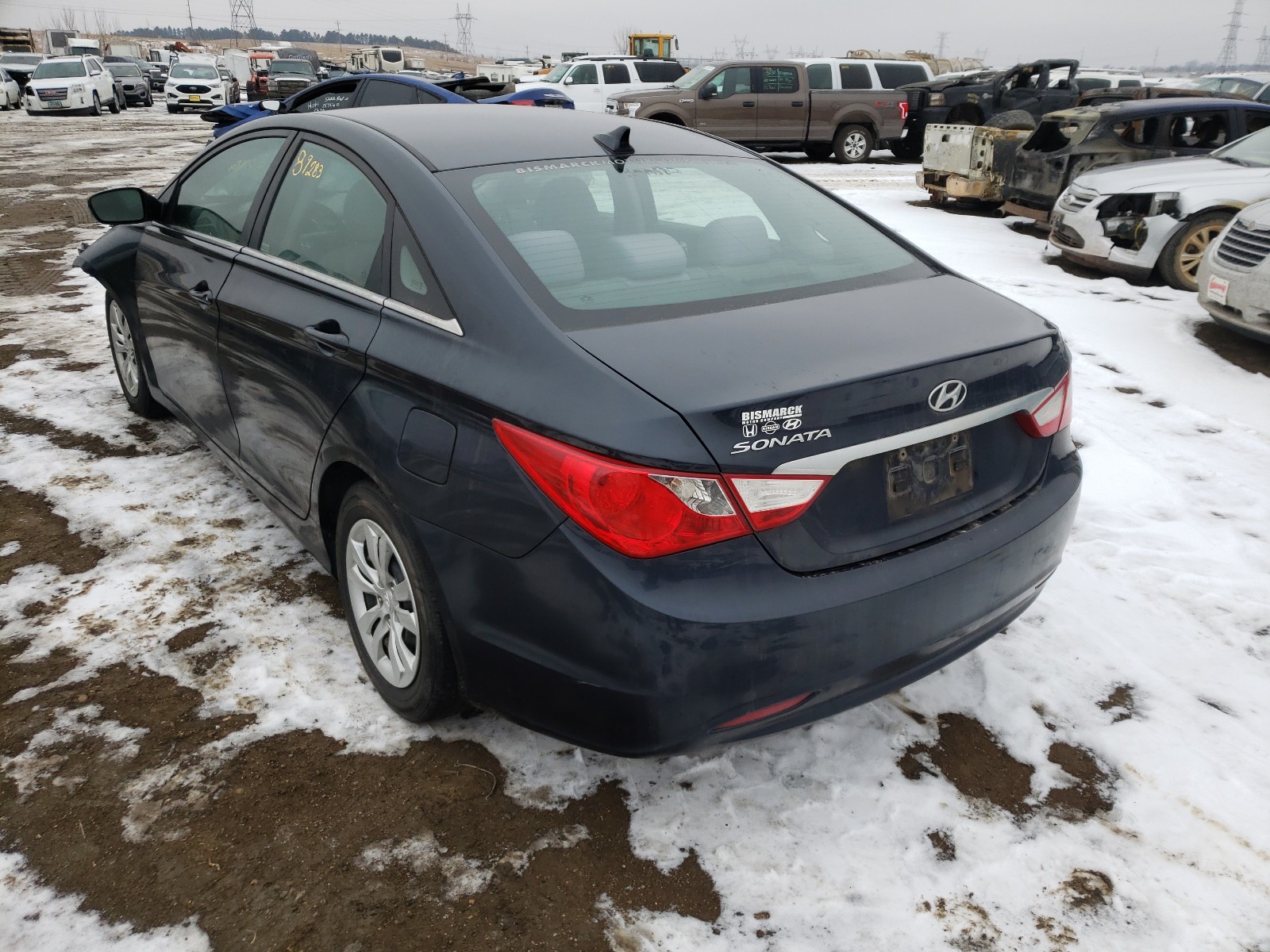 Photo 2 VIN: 5NPEB4ACXBH029995 - HYUNDAI SONATA GLS 