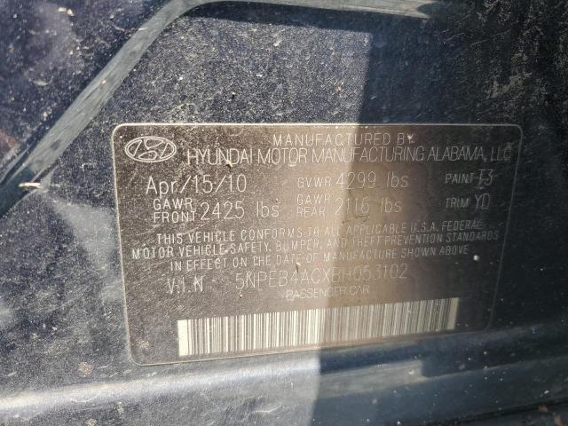 Photo 11 VIN: 5NPEB4ACXBH053102 - HYUNDAI SONATA 