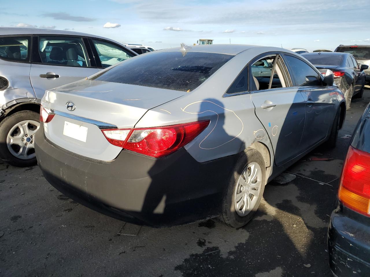 Photo 2 VIN: 5NPEB4ACXBH077612 - HYUNDAI SONATA 