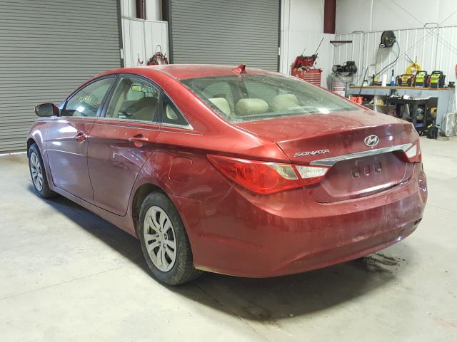 Photo 2 VIN: 5NPEB4ACXBH088352 - HYUNDAI SONATA GLS 