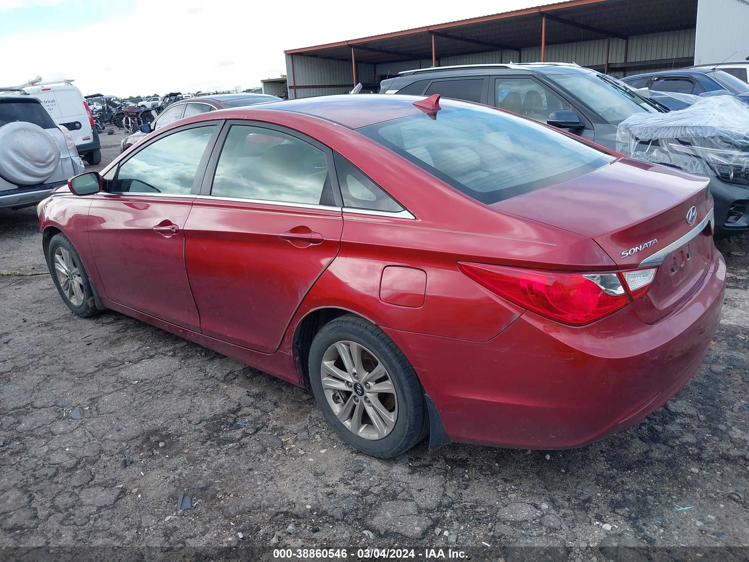 Photo 2 VIN: 5NPEB4ACXBH091347 - HYUNDAI SONATA 