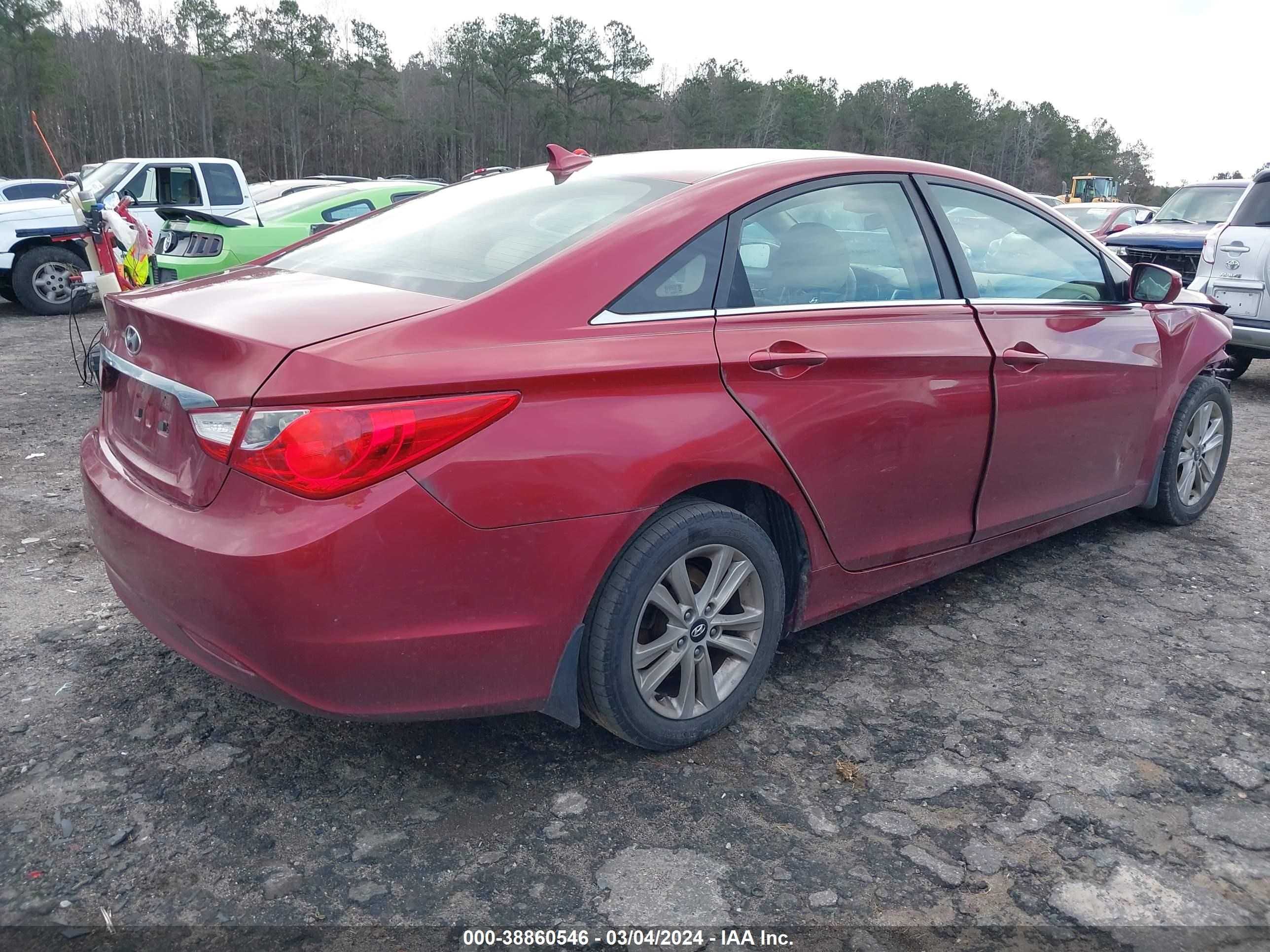 Photo 3 VIN: 5NPEB4ACXBH091347 - HYUNDAI SONATA 