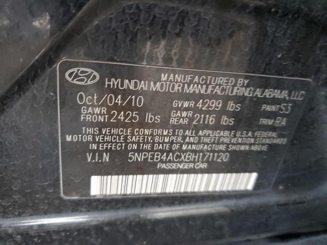 Photo 11 VIN: 5NPEB4ACXBH171120 - HYUNDAI SONATA GLS 