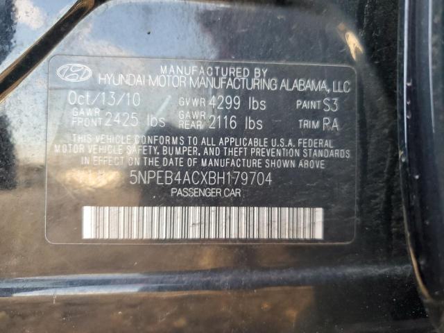 Photo 11 VIN: 5NPEB4ACXBH179704 - HYUNDAI SONATA GLS 