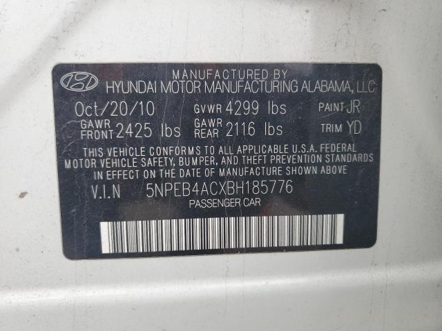 Photo 11 VIN: 5NPEB4ACXBH185776 - HYUNDAI SONATA GLS 