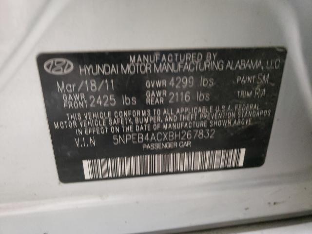 Photo 9 VIN: 5NPEB4ACXBH267832 - HYUNDAI SONATA GLS 