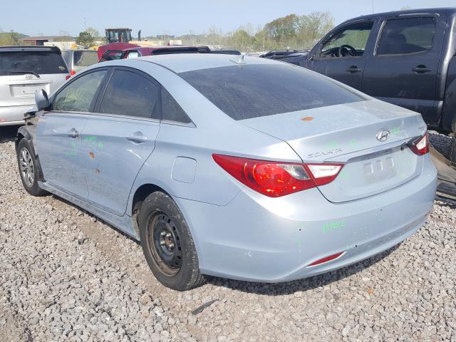 Photo 2 VIN: 5NPEB4ACXCH326802 - HYUNDAI SONATA GLS 