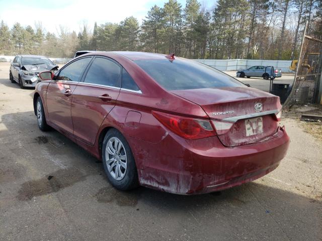 Photo 2 VIN: 5NPEB4ACXCH341848 - HYUNDAI SONATA GLS 