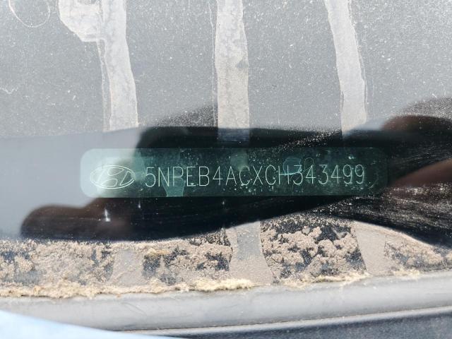 Photo 12 VIN: 5NPEB4ACXCH343499 - HYUNDAI SONATA 