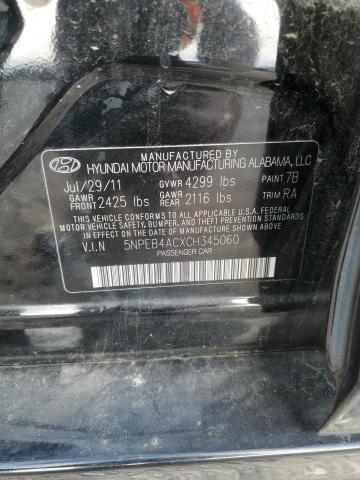 Photo 11 VIN: 5NPEB4ACXCH345060 - HYUNDAI SONATA GLS 