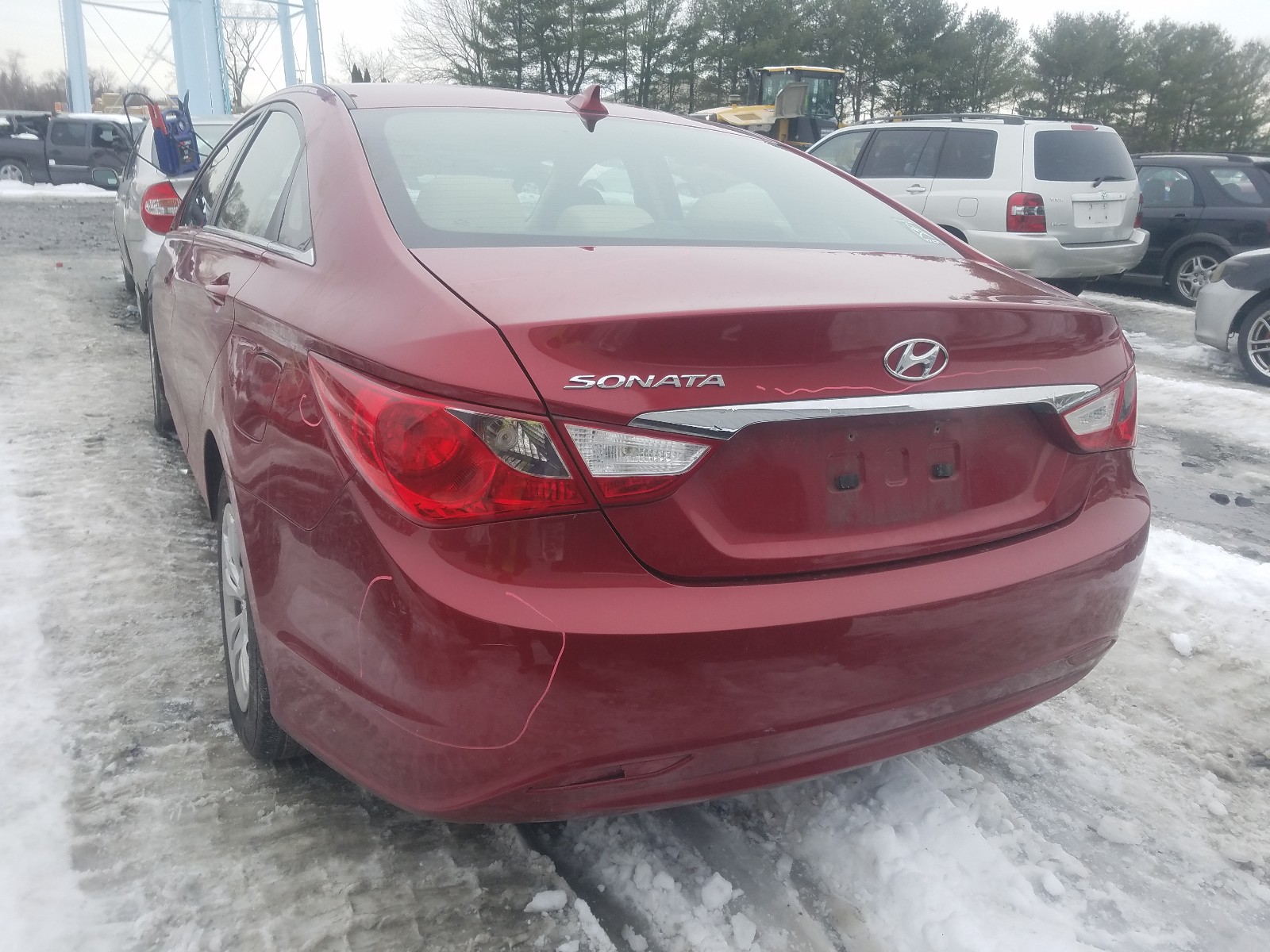 Photo 2 VIN: 5NPEB4ACXCH356365 - HYUNDAI SONATA GLS 