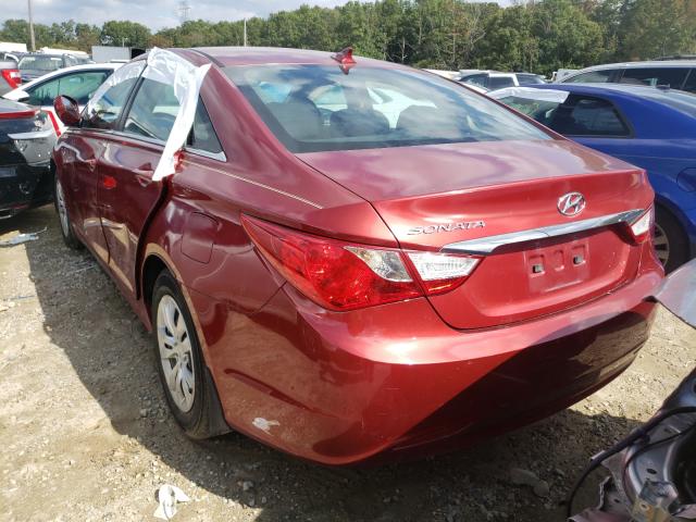 Photo 2 VIN: 5NPEB4ACXCH420310 - HYUNDAI SONATA GLS 