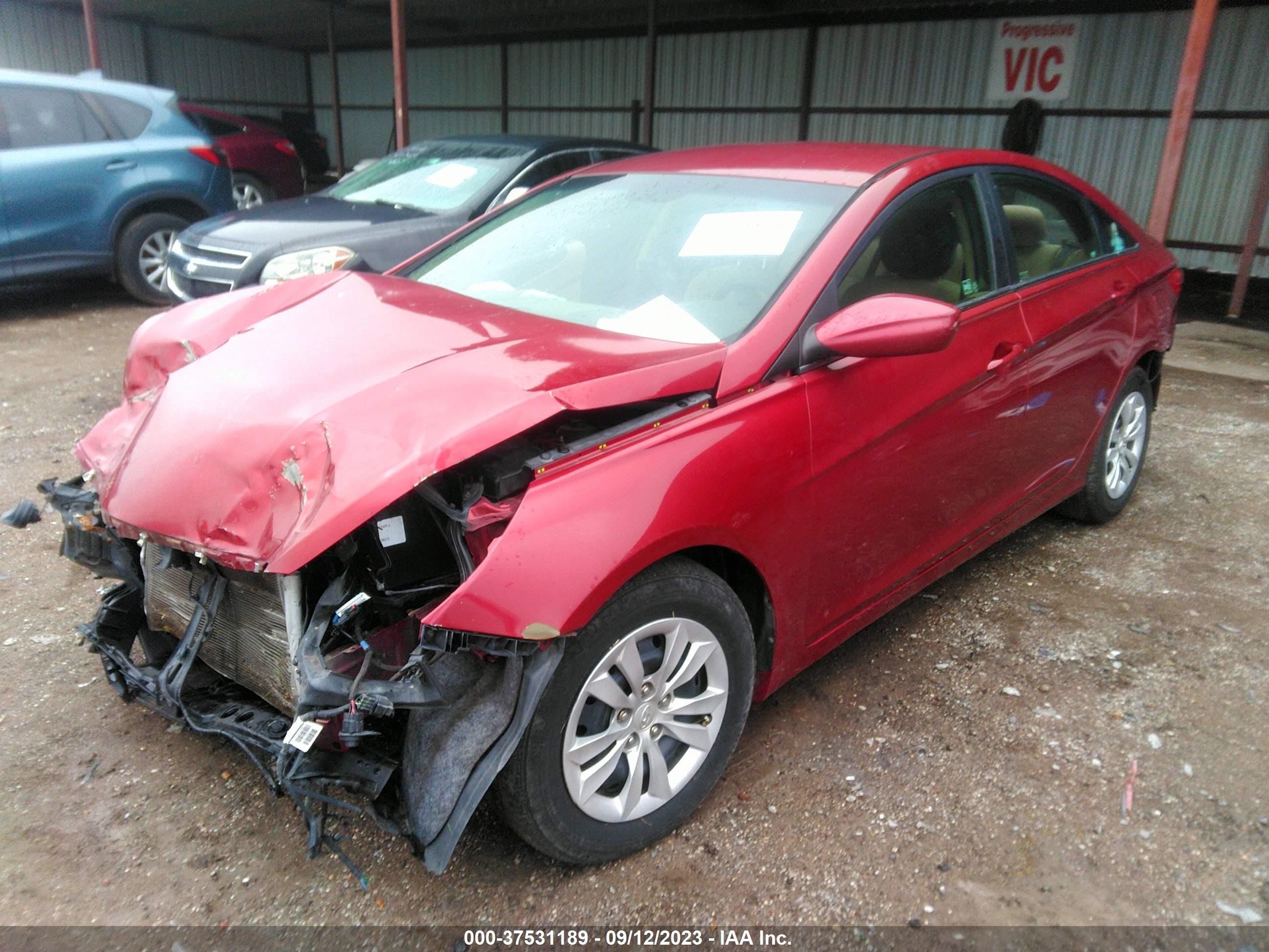 Photo 1 VIN: 5NPEB4ACXCH438161 - HYUNDAI SONATA 