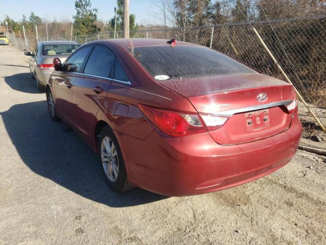 Photo 2 VIN: 5NPEB4ACXCH503509 - HYUNDAI SONATA GLS 