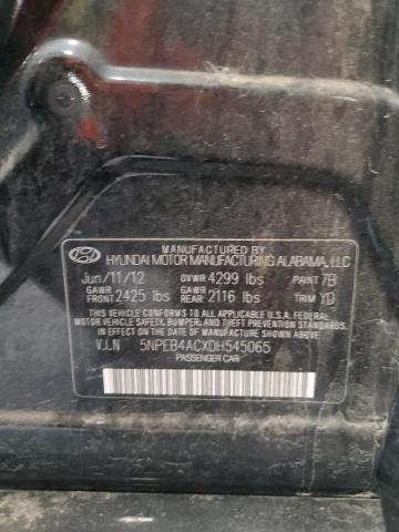 Photo 11 VIN: 5NPEB4ACXDH545065 - HYUNDAI SONATA GLS 