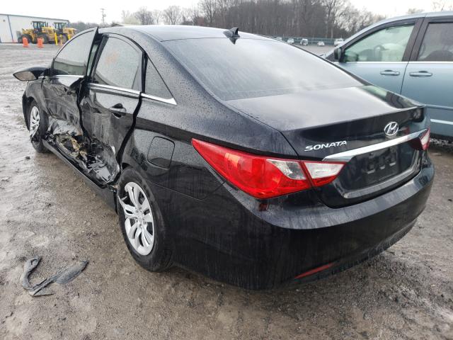 Photo 2 VIN: 5NPEB4ACXDH553845 - HYUNDAI SONATA GLS 