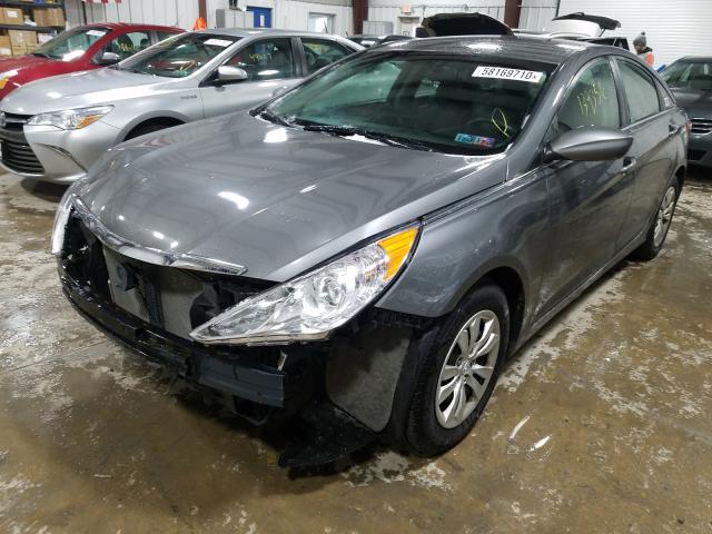 Photo 1 VIN: 5NPEB4ACXDH572377 - HYUNDAI SONATA GLS 