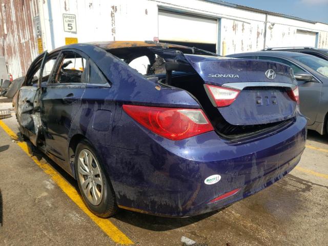 Photo 2 VIN: 5NPEB4ACXDH604969 - HYUNDAI SONATA GLS 