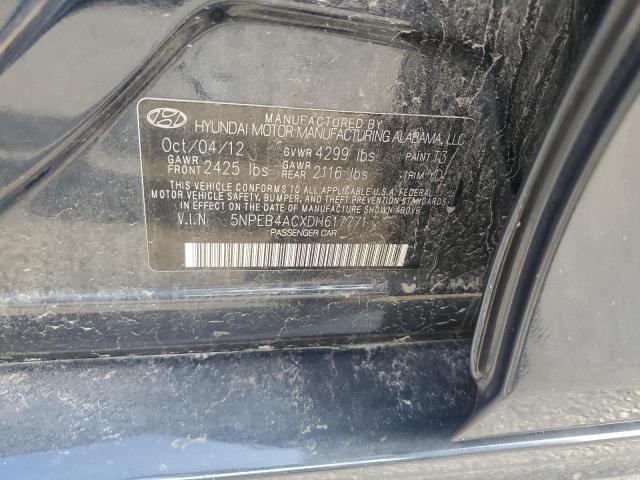 Photo 11 VIN: 5NPEB4ACXDH617771 - HYUNDAI SONATA GLS 