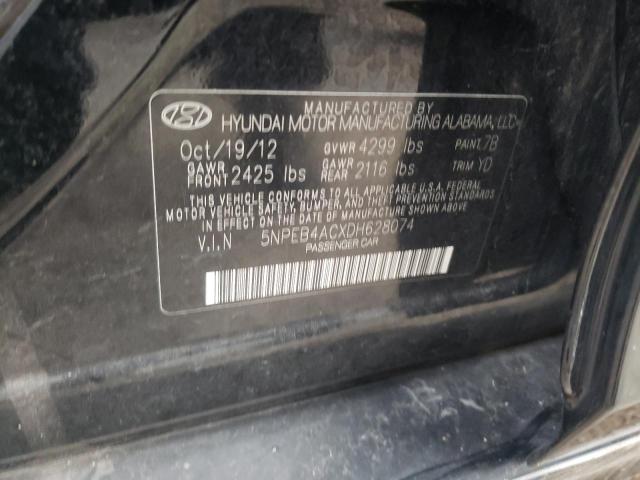 Photo 11 VIN: 5NPEB4ACXDH628074 - HYUNDAI SONATA 