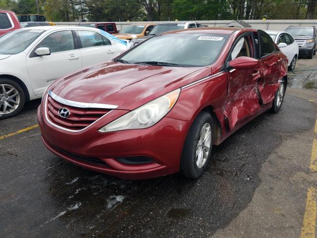 Photo 1 VIN: 5NPEB4ACXDH653444 - HYUNDAI SONATA GLS 