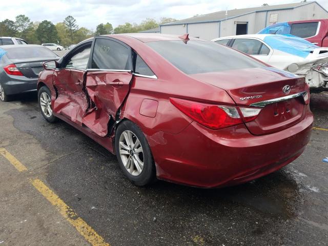 Photo 2 VIN: 5NPEB4ACXDH653444 - HYUNDAI SONATA GLS 