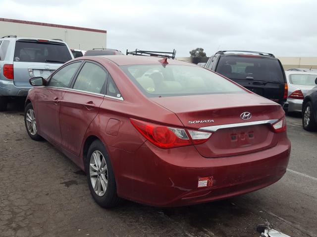 Photo 2 VIN: 5NPEB4ACXDH664539 - HYUNDAI SONATA 