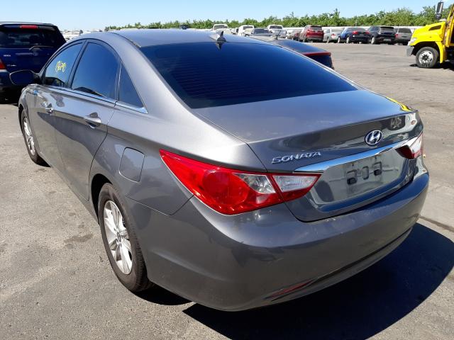 Photo 2 VIN: 5NPEB4ACXDH666226 - HYUNDAI SONATA GLS 