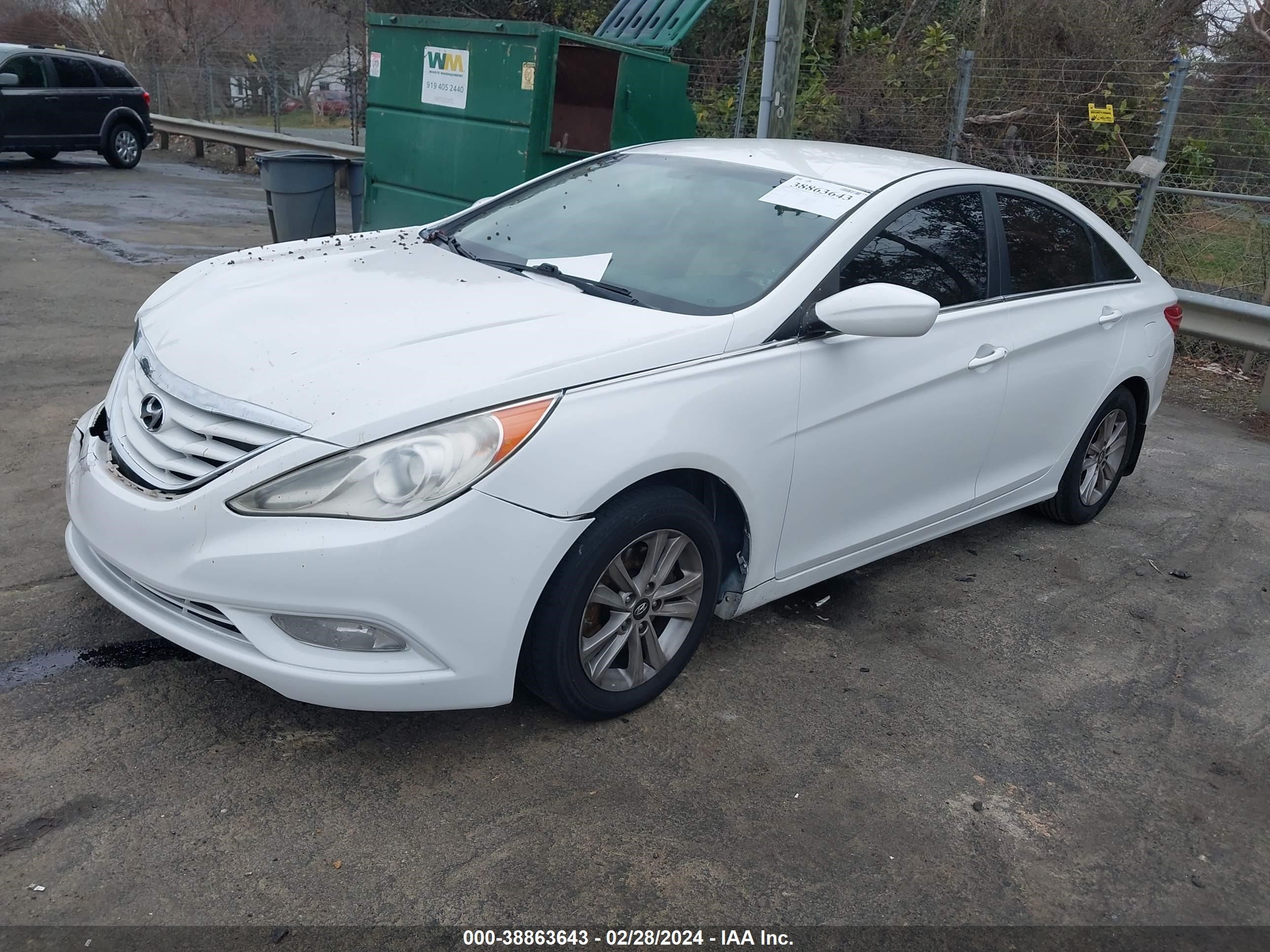 Photo 1 VIN: 5NPEB4ACXDH671166 - HYUNDAI SONATA 