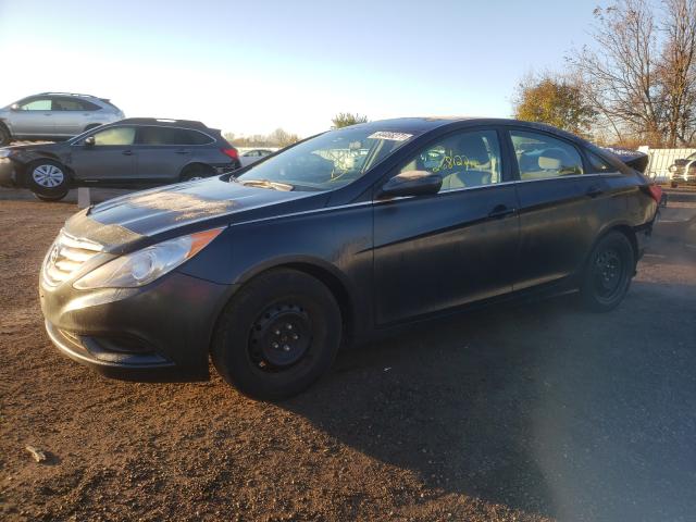 Photo 1 VIN: 5NPEB4ACXDH677078 - HYUNDAI SONATA GLS 