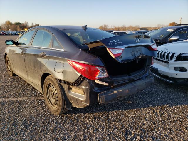 Photo 2 VIN: 5NPEB4ACXDH677078 - HYUNDAI SONATA GLS 