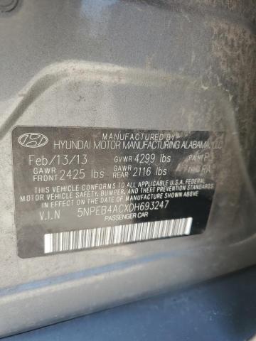 Photo 11 VIN: 5NPEB4ACXDH693247 - HYUNDAI SONATA 