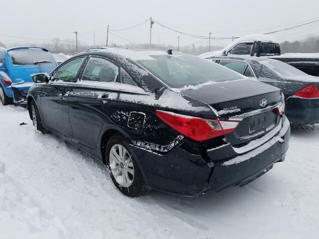 Photo 2 VIN: 5NPEB4ACXDH703923 - HYUNDAI SONATA GLS 