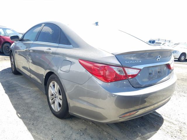 Photo 2 VIN: 5NPEB4ACXDH724707 - HYUNDAI SONATA GLS 