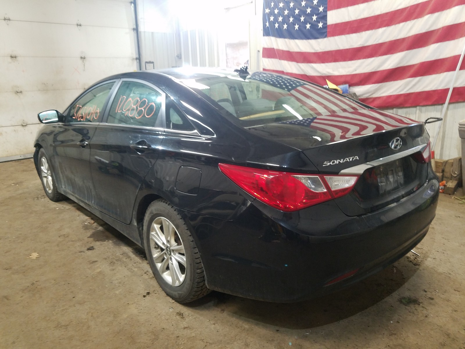 Photo 2 VIN: 5NPEB4ACXDH757805 - HYUNDAI SONATA GLS 