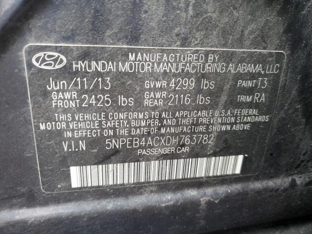 Photo 11 VIN: 5NPEB4ACXDH763782 - HYUNDAI SONATA GLS 