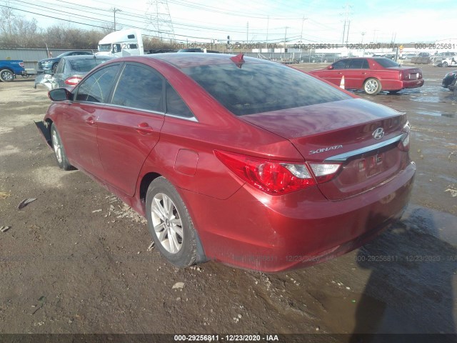 Photo 2 VIN: 5NPEB4ACXDH764446 - HYUNDAI SONATA 