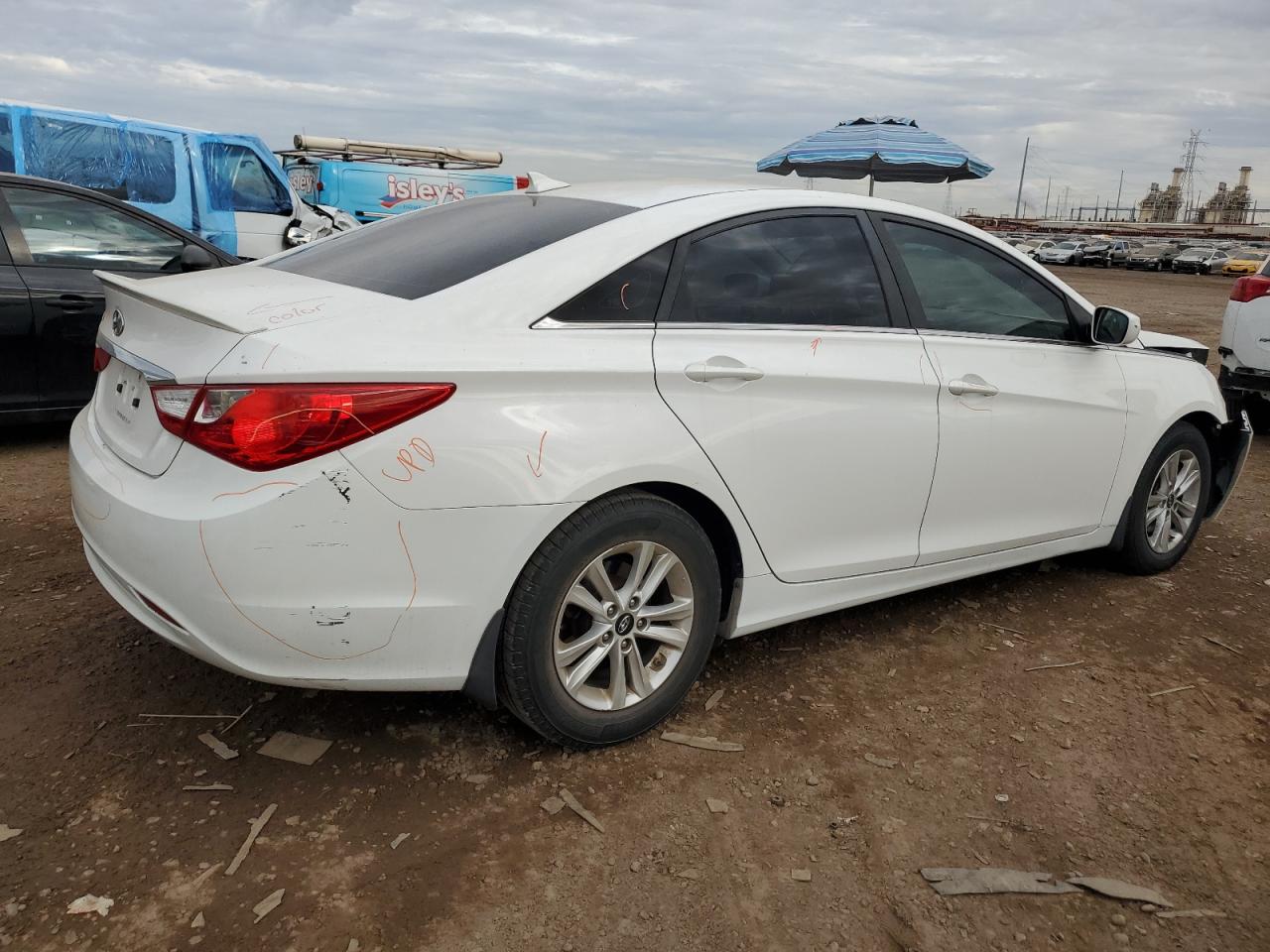 Photo 2 VIN: 5NPEB4ACXDH788374 - HYUNDAI SONATA 