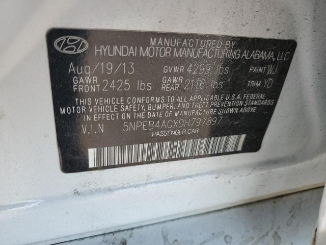 Photo 11 VIN: 5NPEB4ACXDH797897 - HYUNDAI SONATA 4D 