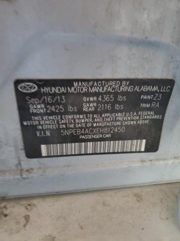 Photo 11 VIN: 5NPEB4ACXEH812450 - HYUNDAI SONATA GLS 