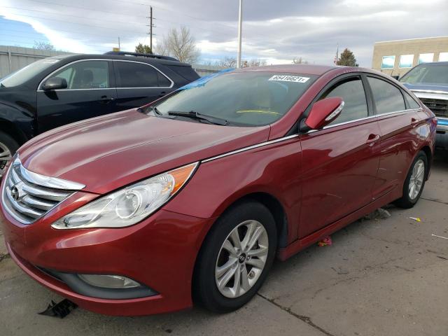 Photo 1 VIN: 5NPEB4ACXEH817308 - HYUNDAI SONATA GLS 