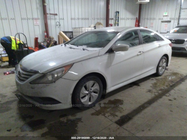 Photo 1 VIN: 5NPEB4ACXEH817583 - HYUNDAI SONATA 