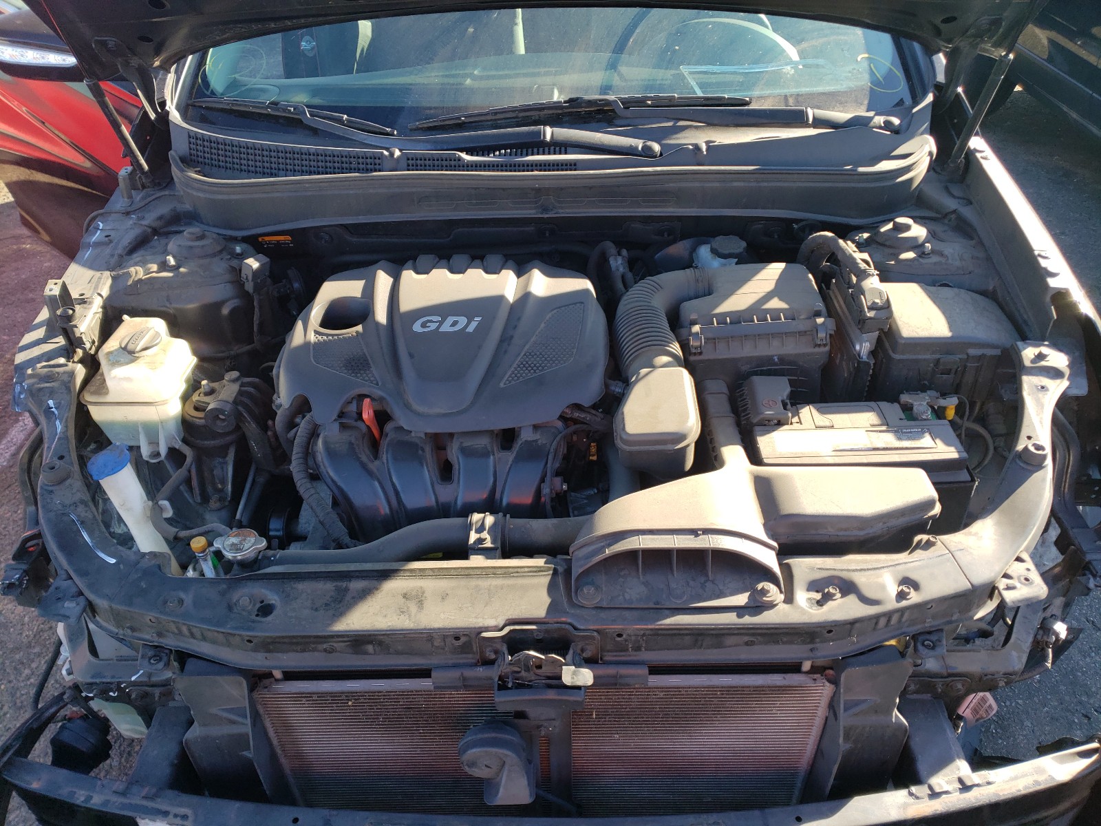 Photo 6 VIN: 5NPEB4ACXEH821651 - HYUNDAI SONATA GLS 