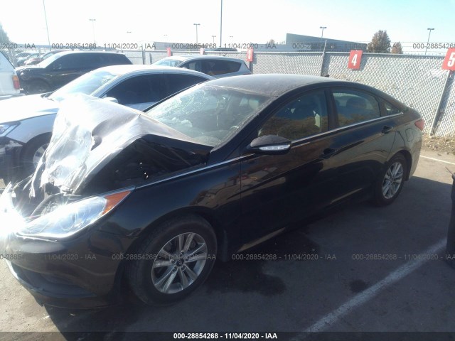 Photo 1 VIN: 5NPEB4ACXEH825537 - HYUNDAI SONATA 