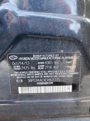 Photo 12 VIN: 5NPEB4ACXEH831225 - HYUNDAI SONATA GLS 