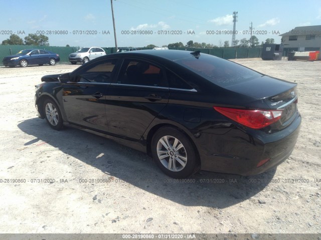 Photo 2 VIN: 5NPEB4ACXEH833248 - HYUNDAI SONATA 