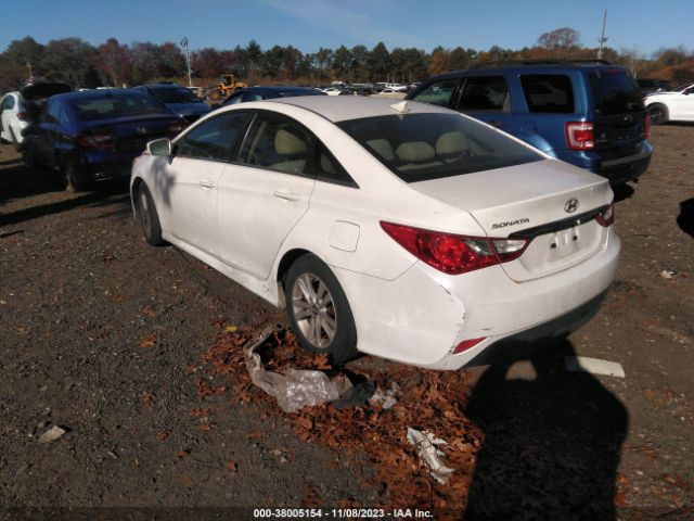 Photo 2 VIN: 5NPEB4ACXEH834643 - HYUNDAI SONATA 