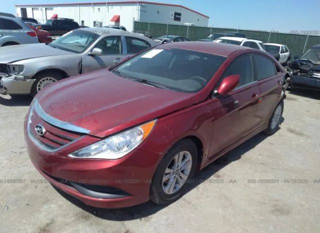 Photo 1 VIN: 5NPEB4ACXEH835856 - HYUNDAI SONATA 